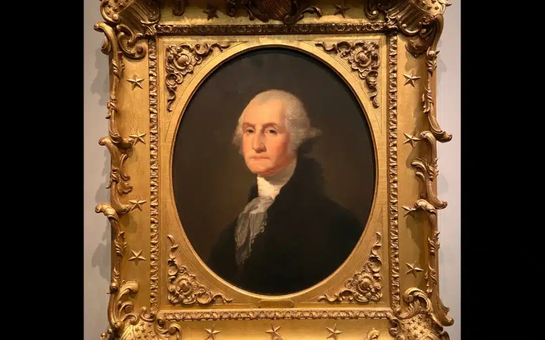 The Reading Public Museum debuts new frame on portrait of George Washington